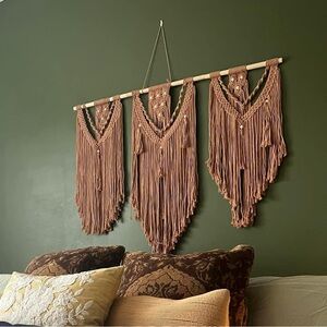 Boho Macrame Wall Decor